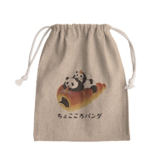 ちょこころパンダ Mini Drawstring Bag