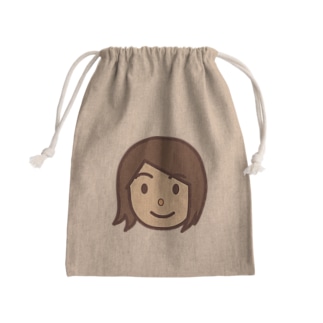 節子の顔 Mini Drawstring Bag