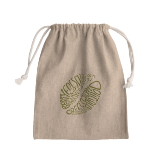 mameya_flat のブランケット Mini Drawstring Bag
