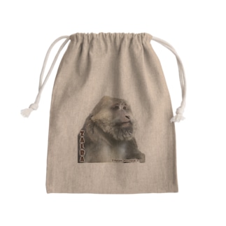 チベットモンキーのザルバ様 Mini Drawstring Bag