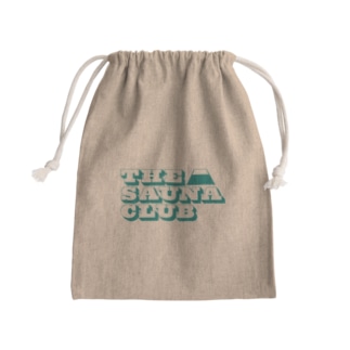 THE SAUNA CLUB  Mini Drawstring Bag