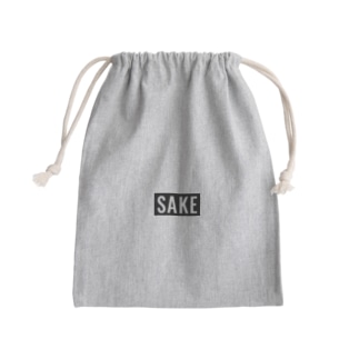 SAKE（ロゴ風） Mini Drawstring Bag