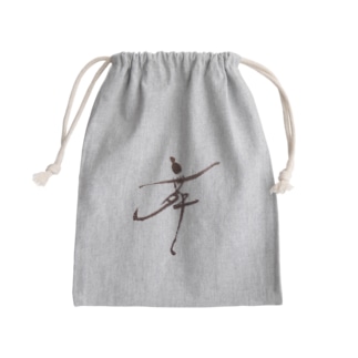 バレリーナ、舞う Mini Drawstring Bag