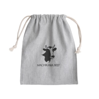 MACHIKAWA BEEF Mini Drawstring Bag