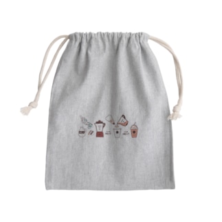 coffee time☕️ Mini Drawstring Bag