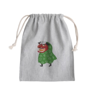獅子舞 Mini Drawstring Bag