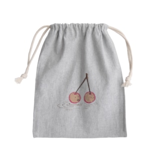 twins Mini Drawstring Bag