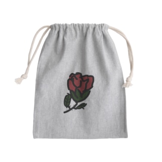 Rose  Mini Drawstring Bag