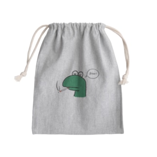 煙草ときょうりゅう🚬 Mini Drawstring Bag