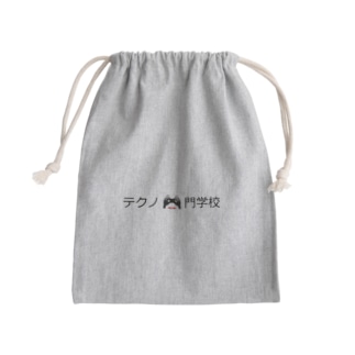 テクノ専門学校 Mini Drawstring Bag