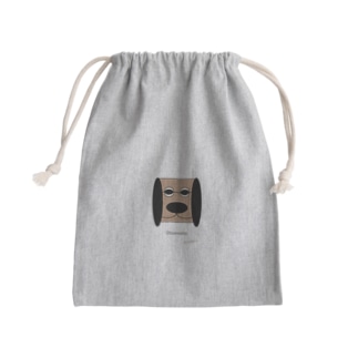 Bow-wow Mini Drawstring Bag