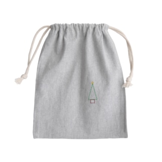 TREE素材 Mini Drawstring Bag