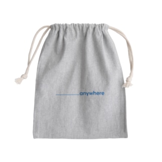____anywhere Mini Drawstring Bag