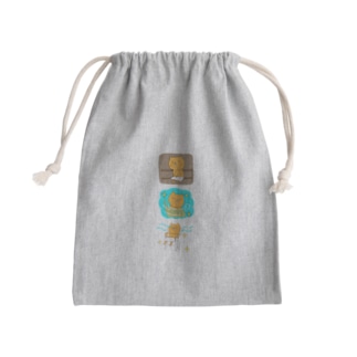 サウナネコ - サウナ・水風呂・外気浴 Mini Drawstring Bag