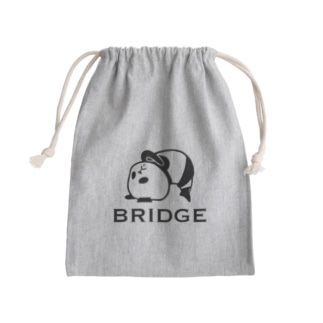 パンダプロレス ブリッジ Mini Drawstring Bag
