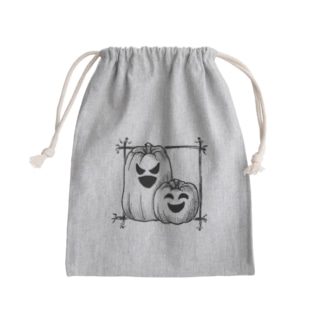 ペアかぼちゃ Mini Drawstring Bag