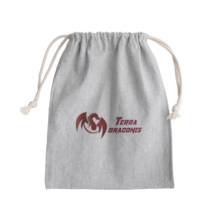 テラドラコニス ロゴ アイテム Mini Drawstring Bag