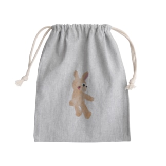 甘えんぼウサギ【ゆめかわアニマル】 Mini Drawstring Bag