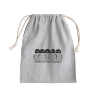 アデリー戦隊 Mini Drawstring Bag
