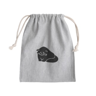 ビントロング_sitting Mini Drawstring Bag