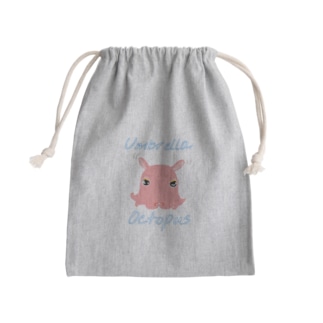 umbrella octopus(めんだこ) 英語バージョン② Mini Drawstring Bag
