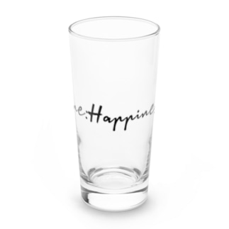 One:Happiness　ロゴデザイン Long Sized Water Glass