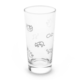 シンプル猫達 Long Sized Water Glass