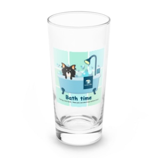 お風呂の時間_tile Ver. Long Sized Water Glass