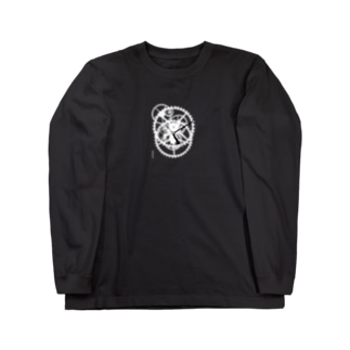 時計W縦「足跡を残して」より　©satch Long Sleeve T-Shirt