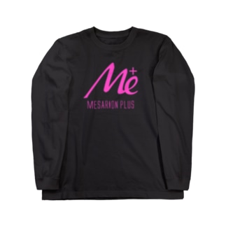 MESARION+ロゴピンク02ｓ ロングスリーブTシャツ
