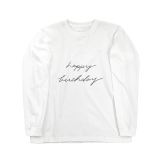 happy birthday Long Sleeve T-Shirt
