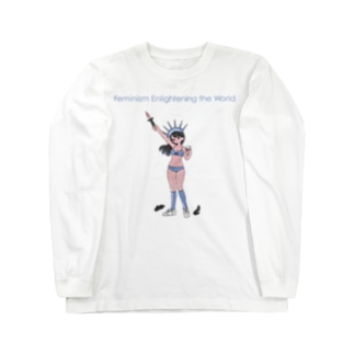 Feminism Enlightening the World 1.1 ロングスリーブTシャツ