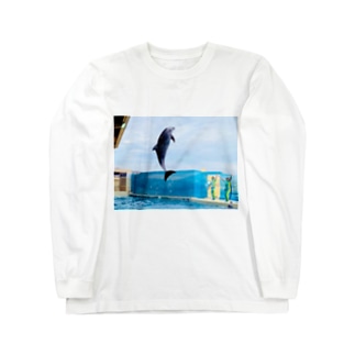 (コラボ)Dolphin Jump!(Photo by @gb_s8) Long Sleeve T-Shirt