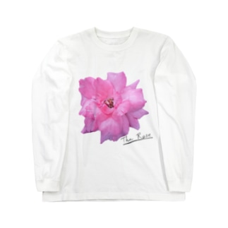 The Rose(手書き文字入り) Long Sleeve T-Shirt