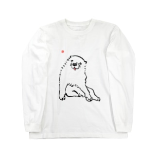 長沢芦雪 あの犬 芦雪の落款入り ふくふく商店 Fukufukuzou のロングスリーブtシャツ通販 Suzuri スズリ