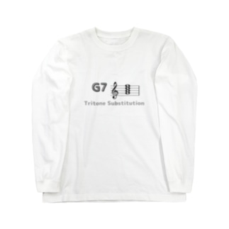 裏コード「G7-D♭7」（両面） Long Sleeve T-Shirt