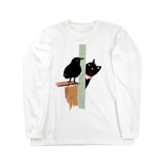 カラスと猫 Long Sleeve T-Shirt