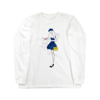 イラスト 女の子 ロングスリーブtシャツの通販 Suzuri スズリ