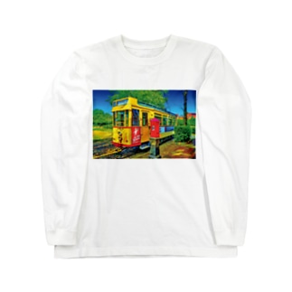 ドイツ ハノーファーの路面電車 Long Sleeve T-Shirt