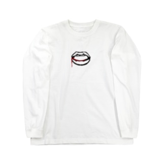 Mouth(BloodFlowing) Long Sleeve T-Shirt