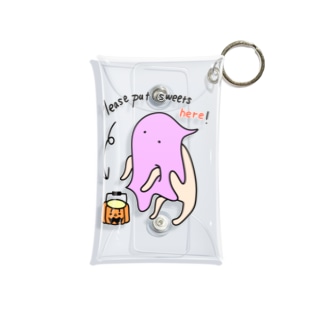 bubble baby ハロウィン here！ Mini Clear Multipurpose Case