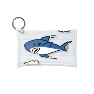 空飛ぶサメ Mini Clear Multipurpose Case