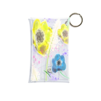 アネモネ★flower Mini Clear Multipurpose Case