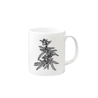 大麻草グラフィックマグカップ Mug
