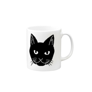 黒猫ジジ Mug