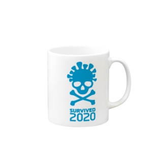 Survived 2020 (Blue) Mug