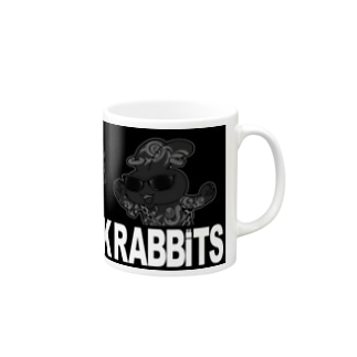 BLACK RABBITS Mug