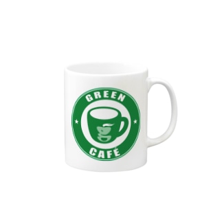 GREEN CAFE マグカップ Mug