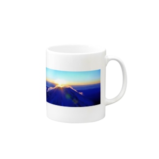 2021年初日の出🗻富士山 Mug