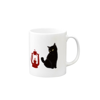 ランタン猫 Mug